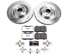 Power Stop Z26 Street Warrior Brake Kit Front Mercedes-Benz C32 AMG 2002-2004