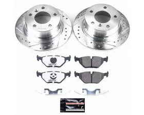Power Stop Z26 Street Warrior Brake Kit Rear BMW Z3 1996-2002