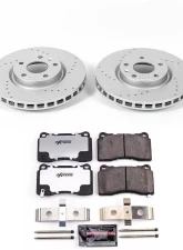 Power Stop Z26 Street Warrior Brake Kit Front Chevrolet Corvette 2014                                     - K6528-26 - Image 2