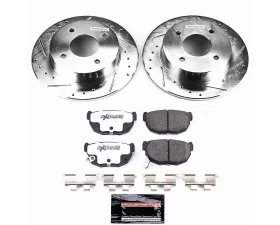 Power Stop Z26 Street Warrior Brake Kit Rear Nissan 240SX 1989-1998