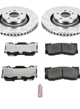 Power Stop Z26 Street Warrior Brake Kit Front Ford Mustang 2015-2022                                     - K6806-26 - Image 2