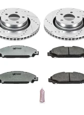 Power Stop Z26 Street Warrior Brake Kit Front Ford Mustang 2015-2022                                     - K6809-26 - Image 2