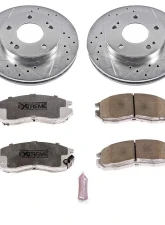 Power Stop Z26 Street Warrior Brake Kit Front Chrysler Sebring 1995-2005                                     - K681-26 - Image 2