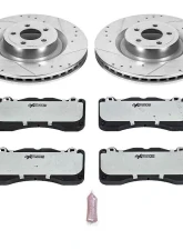 Power Stop Z26 Street Warrior Brake Kit Front Ford Mustang 2015-2022                                     - K6811-26 - Image 2