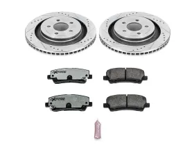 Power Stop Z26 Street Warrior Brake Kit Rear Ford Mustang 2015-2022