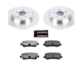 Power Stop Z26 Street Warrior Brake Kit Rear Ford Mustang 2015-2022