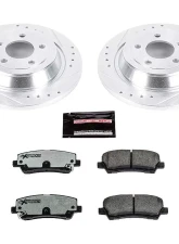 Power Stop Z26 Street Warrior Brake Kit Rear Ford Mustang 2015-2022                                     - K6813-26 - Image 2