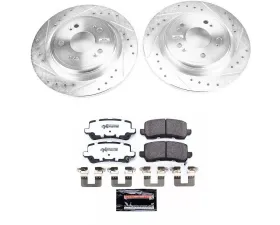 Power Stop Z26 Street Warrior Brake Kit Rear Acura RLX 2014-2019