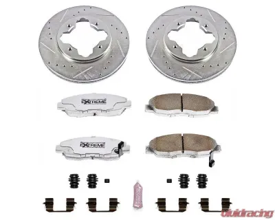 Power Stop Z26 Street Warrior Brake Kit Front Acura CL 1997 - K697-26