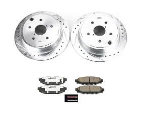 Power Stop Z26 Street Warrior Brake Kit Rear Subaru WRX 2015-2019