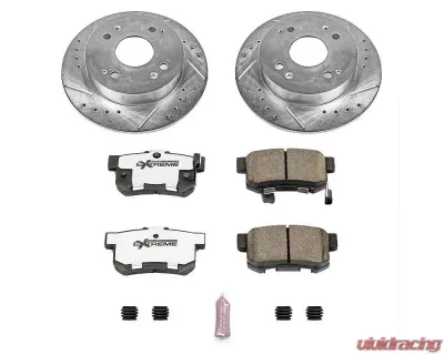 Power Stop Z26 Street Warrior Brake Kit Rear Acura CL 1997 - K701-26