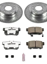 Power Stop Z26 Street Warrior Brake Kit Rear Acura RL 1996-1998                                     - K709-26 - Image 2