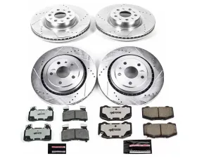 Power Stop Z26 Street Warrior Brake Kit Front & Rear Chevrolet Camaro 2016-2019