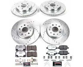 Power Stop Z26 Street Warrior Brake Kit Front & Rear Chevrolet Camaro 2016-2019