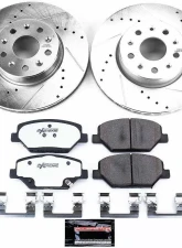Power Stop Z26 Street Warrior Brake Kit Front Chevrolet Camaro 2016-2020                                     - K7295-26 - Image 2