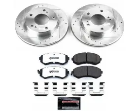 Power Stop Z26 Street Warrior Brake Kit Front Nissan 240SX 1994-1996