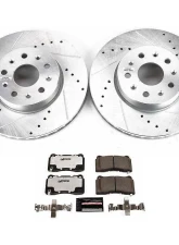 Power Stop Z26 Street Warrior Brake Kit Front Cadillac CT6 2016-2018                                     - K7882-26 - Image 2