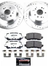 Power Stop Z26 Street Warrior Brake Kit Rear Acura MDX 2017-2019                                     - K7901-26 - Image 2