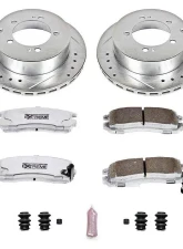 Power Stop Z26 Street Warrior Brake Kit Rear Dodge Stealth 1991-1996                                     - K806-26 - Image 2