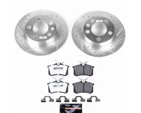 Power Stop Z26 Street Warrior Brake Kit Rear Volkswagen Beetle 1998-2010