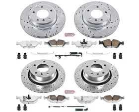 Power Stop Z26 Street Warrior Brake Kit Front & Rear BMW Z4 2003-2008
