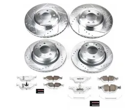 Power Stop Z26 Street Warrior Brake Kit Front & Rear BMW Z4 2006-2008