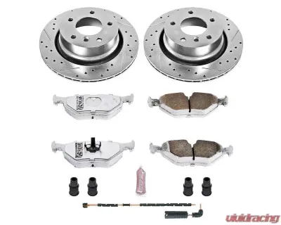 Power Stop Z26 Street Warrior Brake Kit Rear BMW Z4 2003-2008 - K962-26