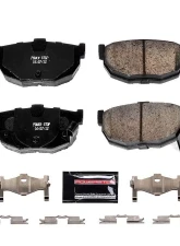Power Stop Z23 Evolution Sport Brake Pads w/Hardware Rear Hyundai Elantra 1994-2006                                     - Z23-323 - Image 2