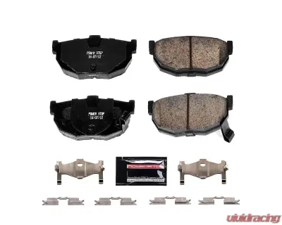 Power Stop Z23 Evolution Sport Brake Pads w/Hardware Rear Hyundai Elantra 1994-2006 - Z23-323