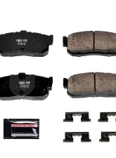 Power Stop Z23 Evolution Sport Brake Pads w/Hardware Rear Infiniti G20 1991-1996                                     - Z23-540 - Image 2