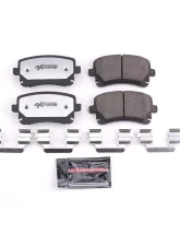 Power Stop Z26 Extreme Street Brake Pads w/Hardware Rear Audi A6 Quattro 2005-2011                                     - Z26-1018 - Image 2