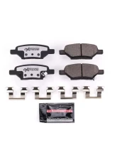 Power Stop Z26 Extreme Street Brake Pads w/Hardware Rear Chevrolet Cobalt 2005-2008                                     - Z26-1033 - Image 2