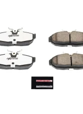 Power Stop Z26 Extreme Street Brake Pads w/Hardware Rear Ford Mustang 2005-2011                                     - Z26-1082 - Image 2