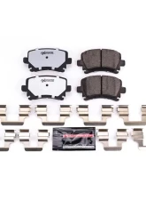Power Stop Z26 Extreme Street Brake Pads w/Hardware Rear Audi A3 2006-2009                                     - Z26-1108 - Image 2