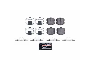 Power Stop Z26 Extreme Street Brake Pads w/Hardware Rear Chevrolet Corvette 2006-2013