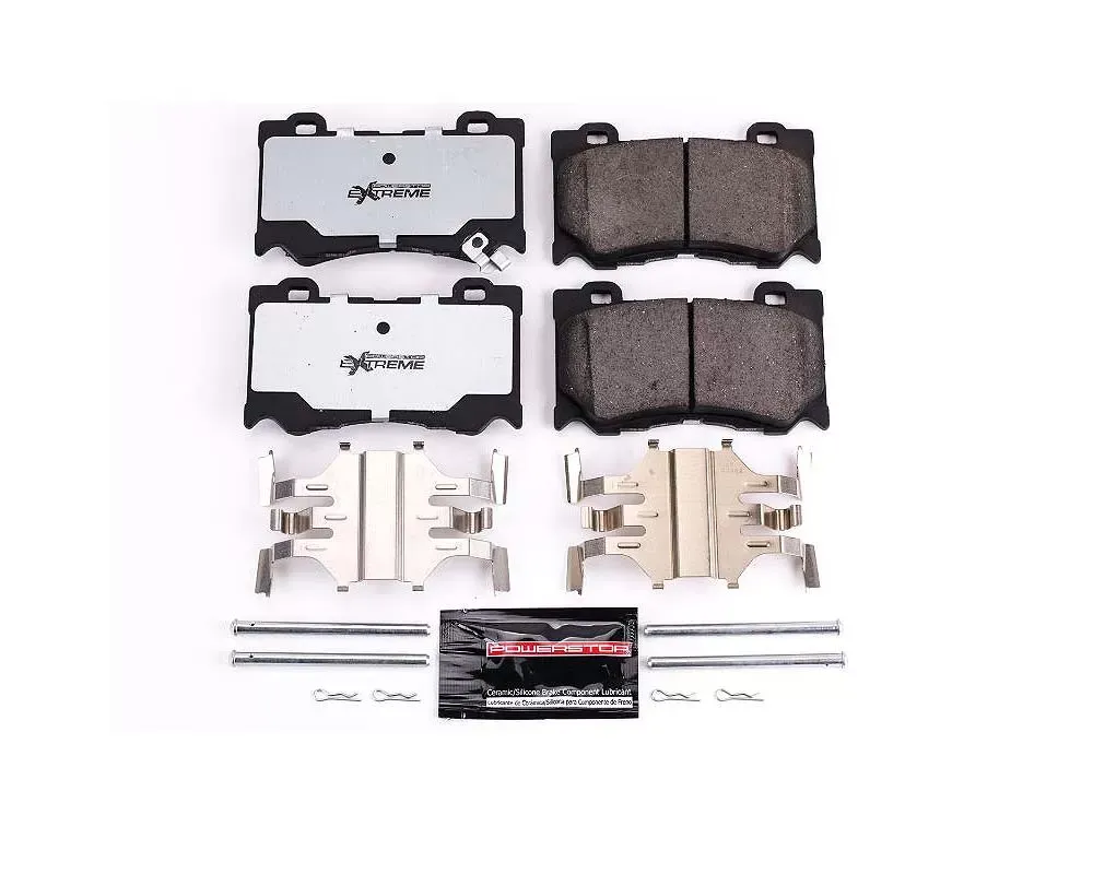 Power Stop Z26 Extreme Street Brake Pads w/Hardware Front Infiniti FX50 2009-2013 - Z26-1346