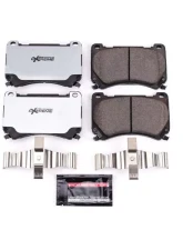 Power Stop Z26 Extreme Street Brake Pads w/Hardware Front Hyundai Equus 2011                                     - Z26-1396 - Image 2