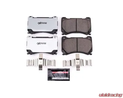 Power Stop Z26 Extreme Street Brake Pads w/Hardware Front Hyundai Equus 2011 - Z26-1396