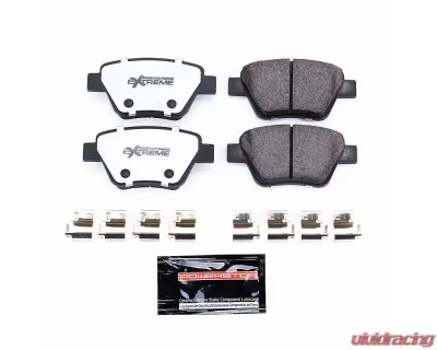 Power Stop Z26 Extreme Street Brake Pads w/Hardware Rear Audi A3 2010-2013 - Z26-1456