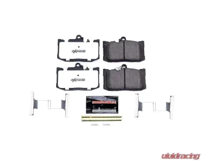 Power Stop Z26 Extreme Street Brake Pads w/Hardware Front Lexus GS200t 2016-2017 - Z26-1686