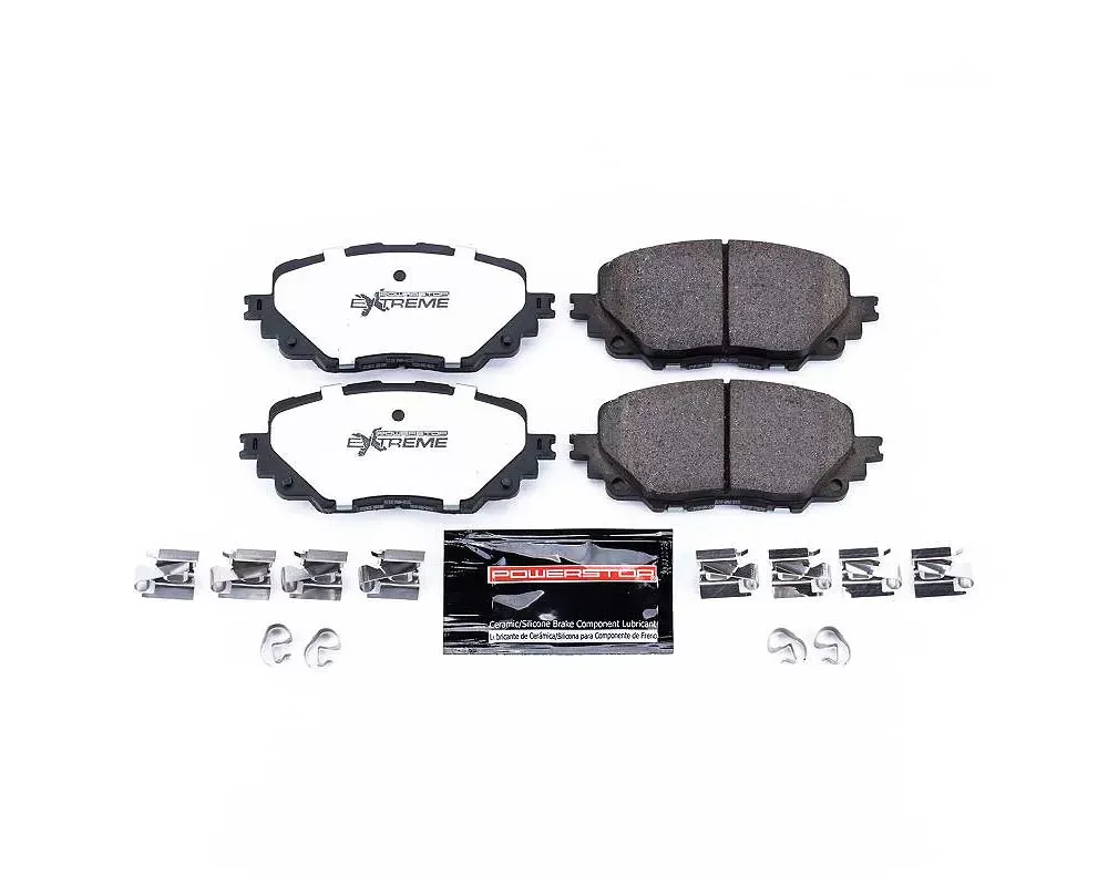 Power Stop Z26 Extreme Street Brake Pads w/Hardware Front Fiat 124 Spider 2017-2019 - Z26-1903