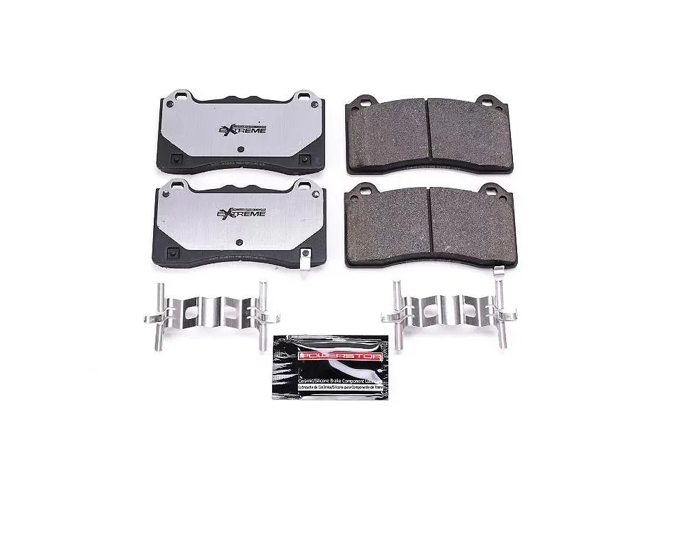 Power Stop Z26 Extreme Street Brake Pads w/Hardware Front Ford Focus 2016-2018 - Z26-1977