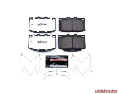 Power Stop Z26 Extreme Street Brake Pads w/Hardware Front Mazda RX-7 1986-1991 - Z26-331