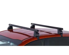 Rhino Rack Heavy Duty 2500 Black 2 Bar Roof Rack JA0152