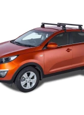 Rhino Rack Heavy Duty 2500 Black 2 Bar Roof Rack JA0152                                     - JA0152 - Image 5