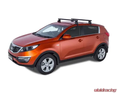 Rhino Rack Heavy Duty 2500 Black 2 Bar Roof Rack JA0152 - JA0152