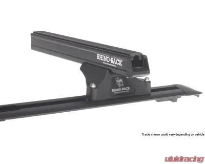 Rhino Rack Heavy Duty RLTP Black 2 Bar Roof Rack JA0541 - JA0541