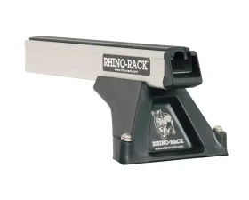 Rhino Rack Heavy Duty RLTF Silver 2 Bar Roof Rack JA0595