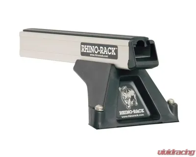 Rhino Rack Heavy Duty RLTF Silver 2 Bar Roof Rack JA0595 - JA0595