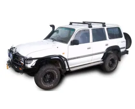 Rhino Rack Heavy Duty RL110 Black 2 Bar Roof Rack JA0631